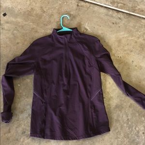 Lulu Lemon purple athletic pull over